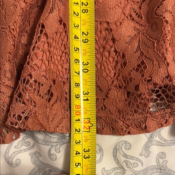 Trixxi coral Scoop Neck Tie Front Sundress - Picture 10 of 10